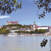 Bratislavský kraj: Pohľad na Bratislavský hrad